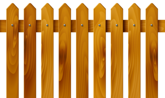 Забор из деревянного штакетника в Протвино